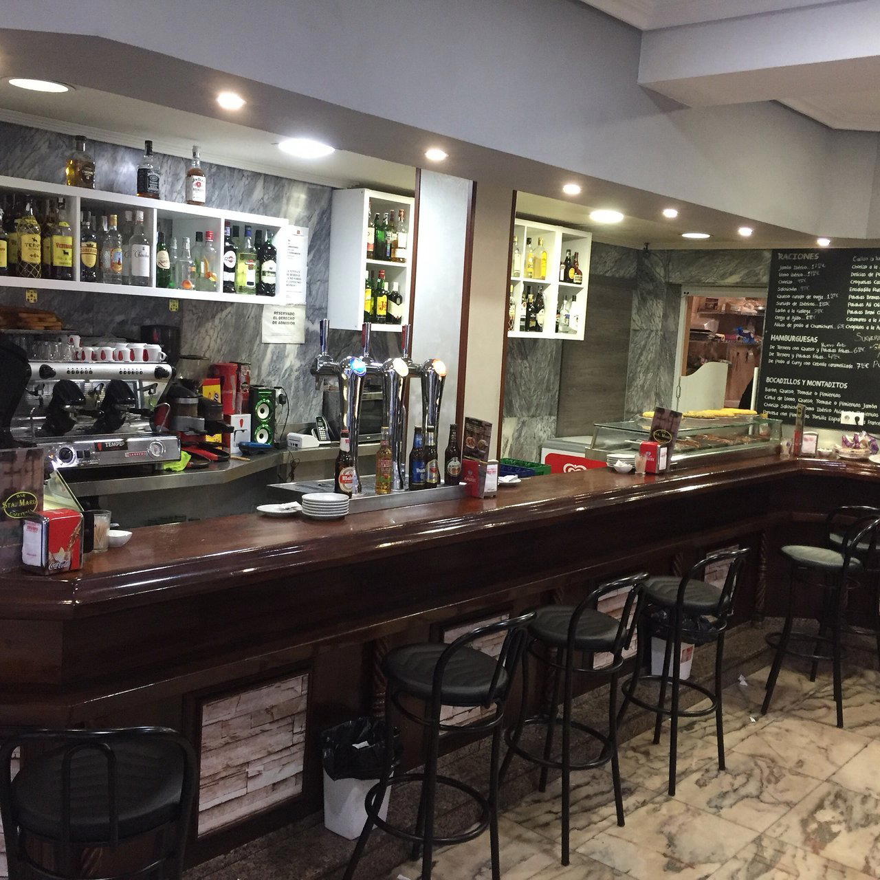 Santamaria restaurant in Madrid, Spain