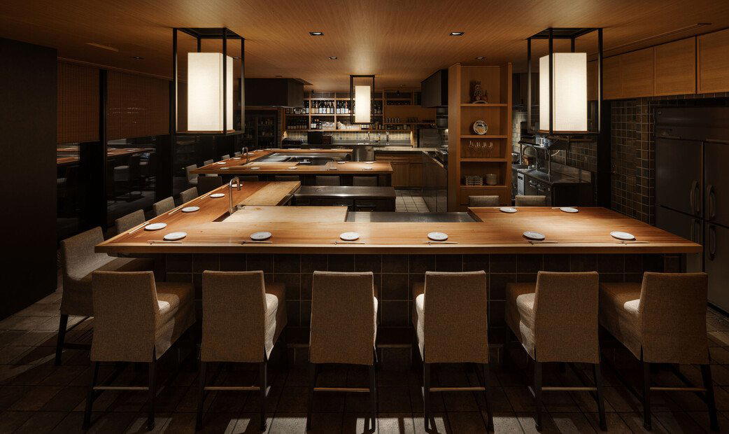 SHIKAKU restaurant in Tokyo, Japan