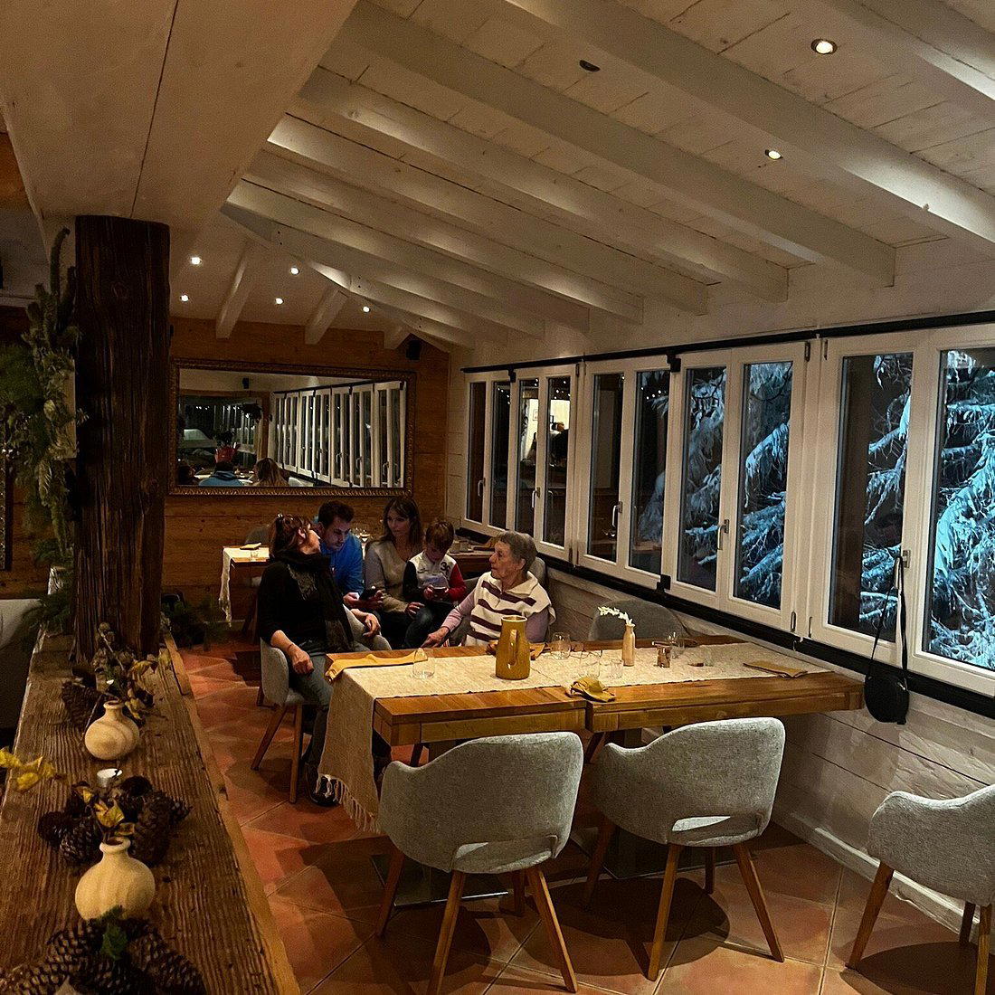 L'Ancolie restaurant in Gryon, Switzerland
