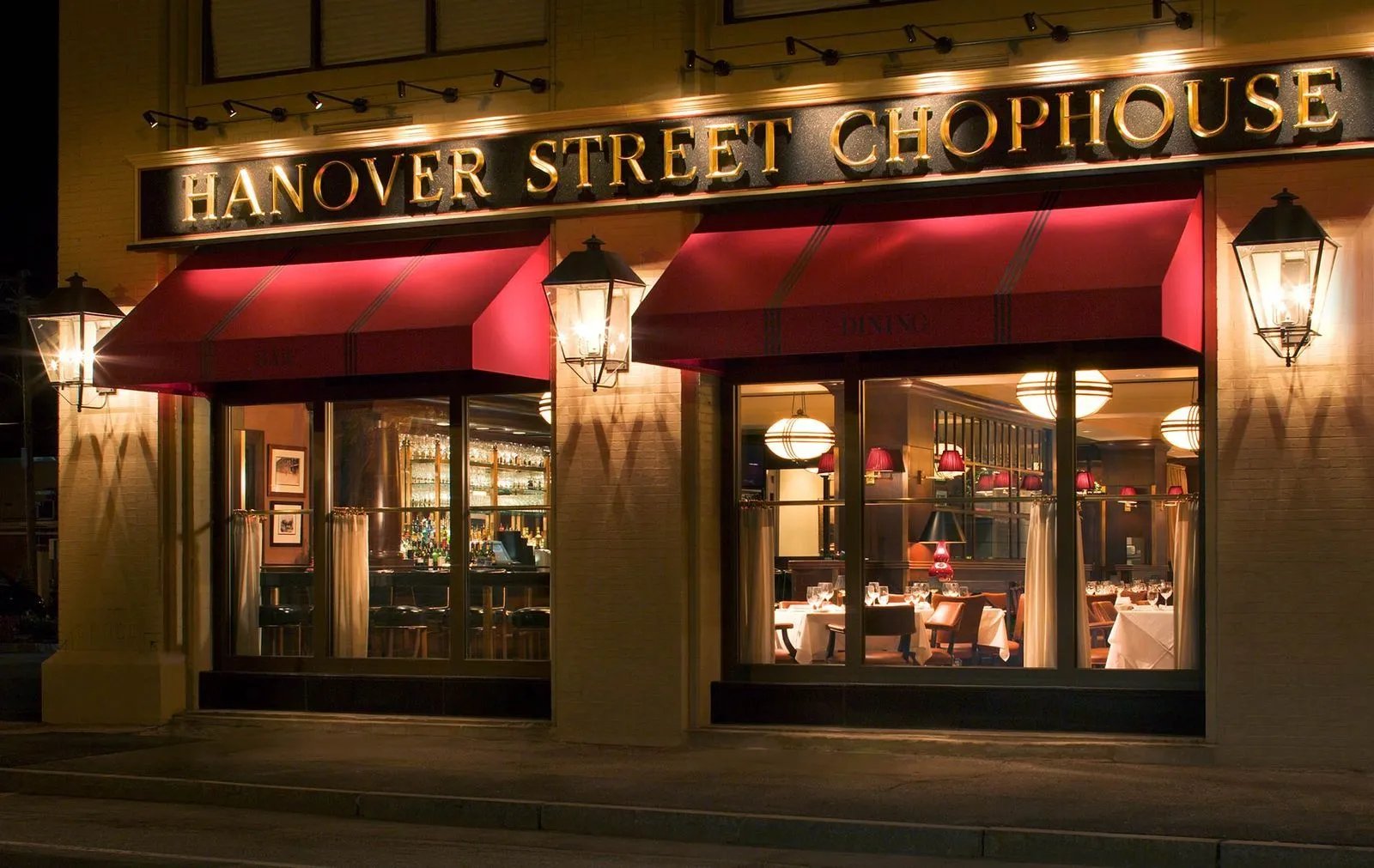 Hanover Street Chophouse restaurant in Manchester