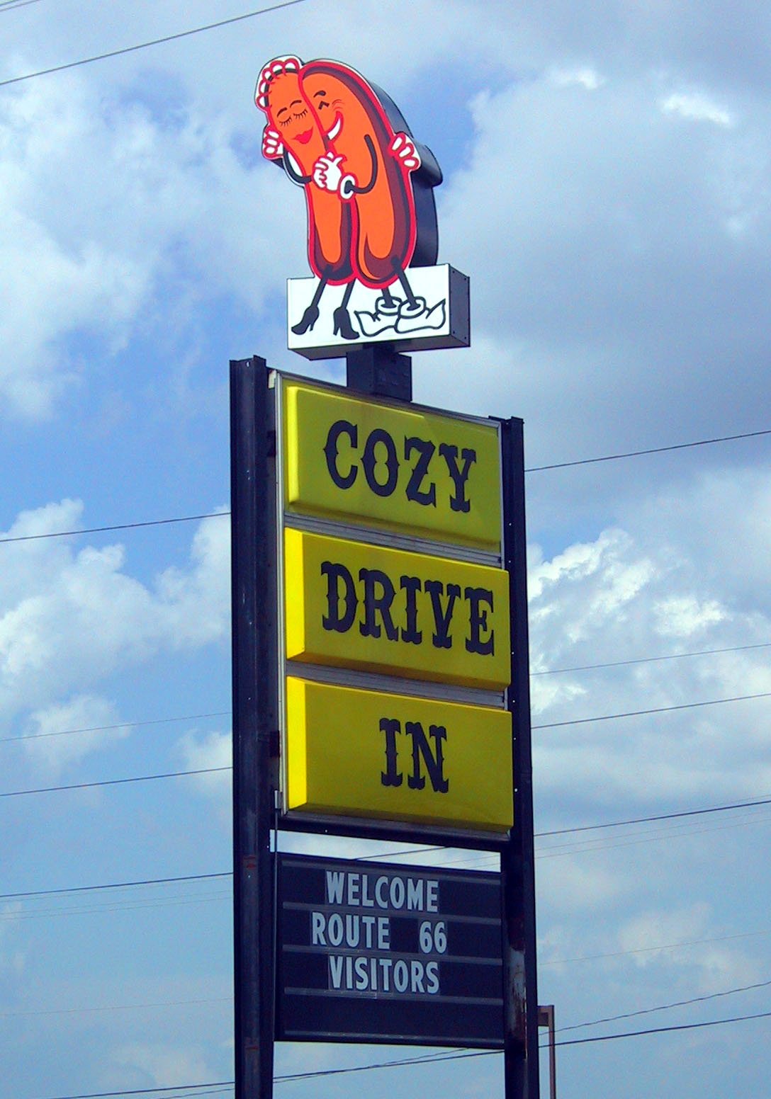 Cozy Dog Drive In restaurant in Southern View