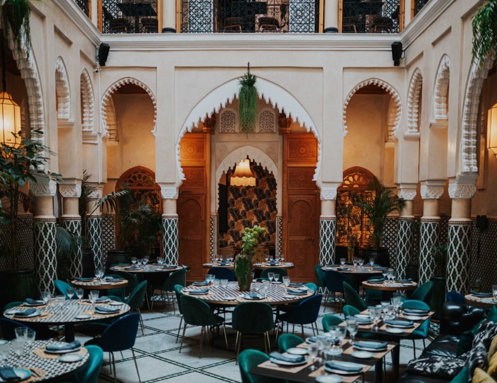 Dar Dada restaurant in Sidi Belyout, Morocco