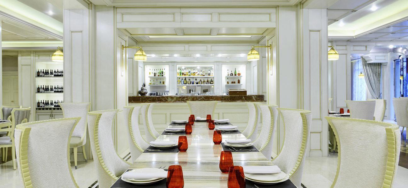 Hotel Ambassadori restaurant in Tbilisi, Georgia