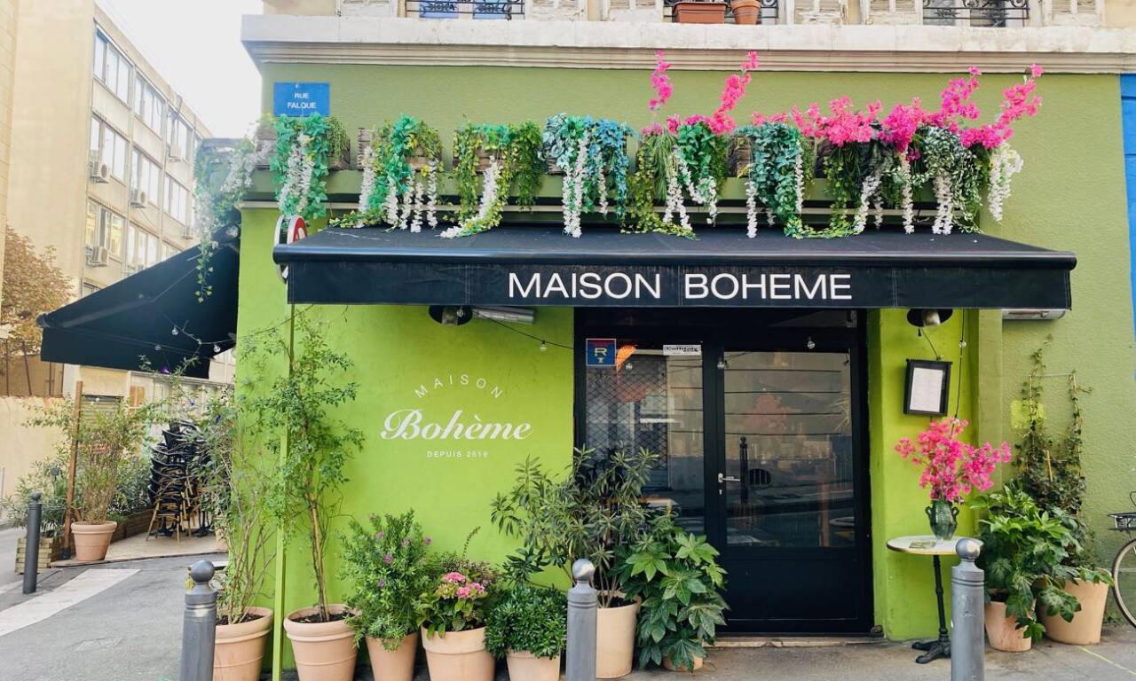 Maison Bohème restaurant in Marseille, France