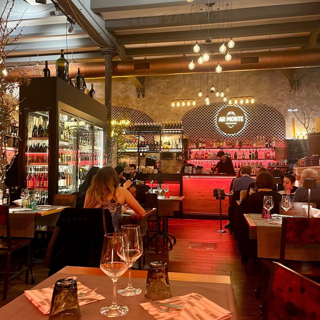 Ar Monte Testaccio restaurant in Rome, Italy