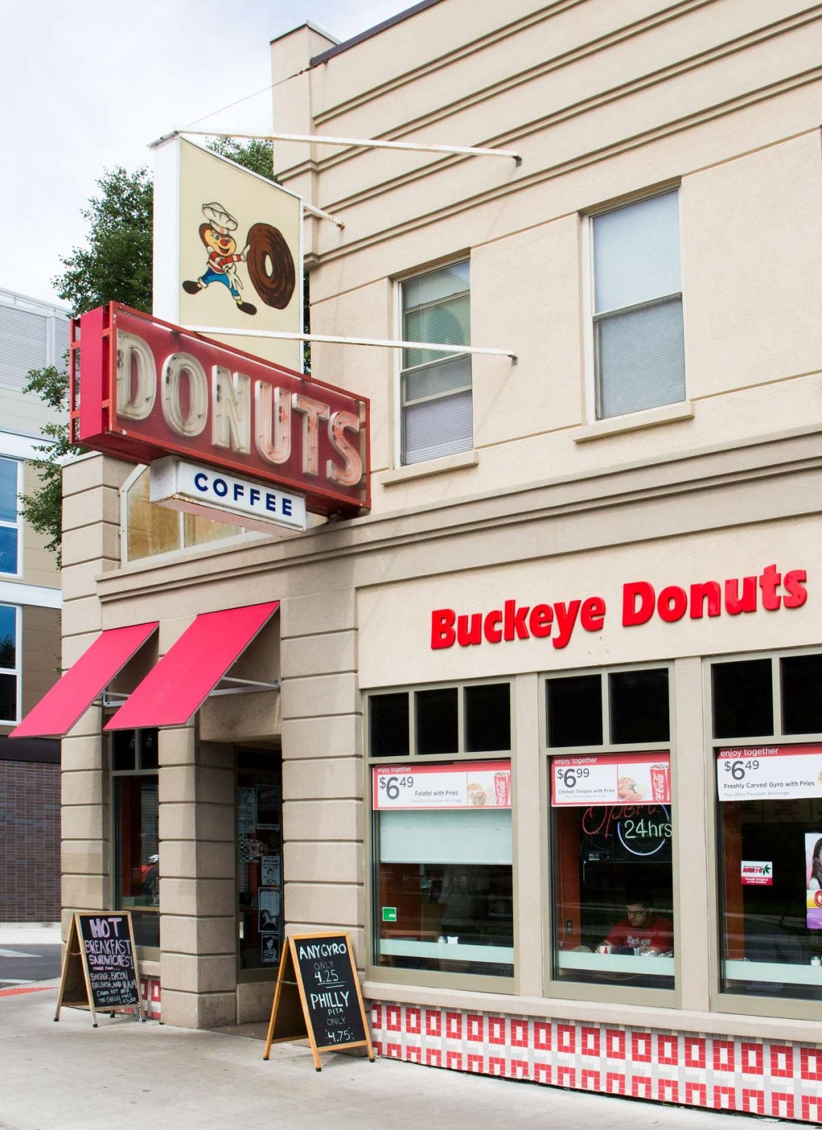 Buckeye Donuts restaurant in Columbus, United States