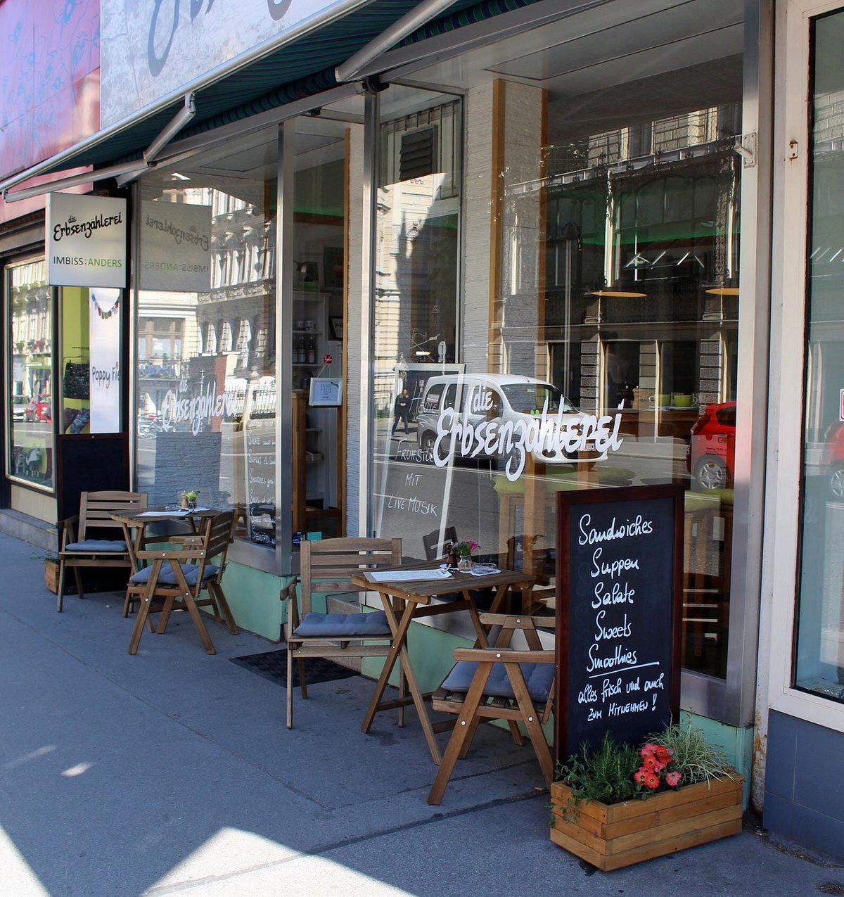 Erbsenzählerei restaurant in Vienna, Austria