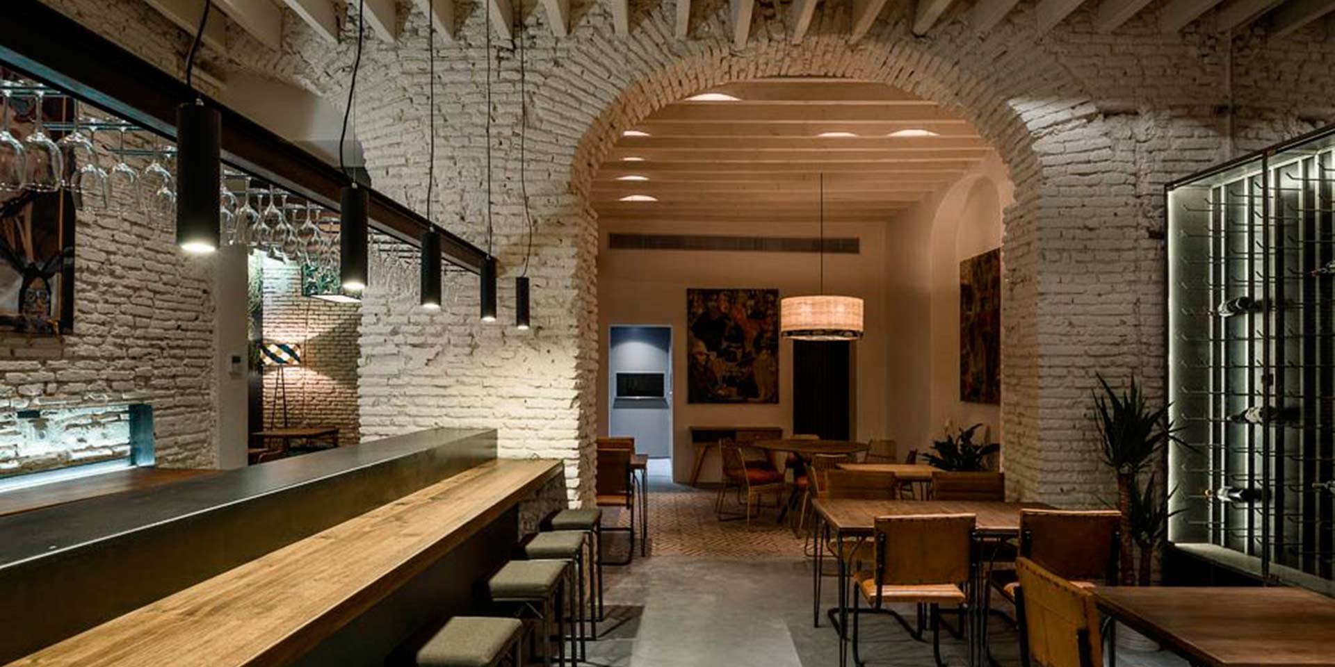 Mechela Arenal restaurant in Seville, Spain