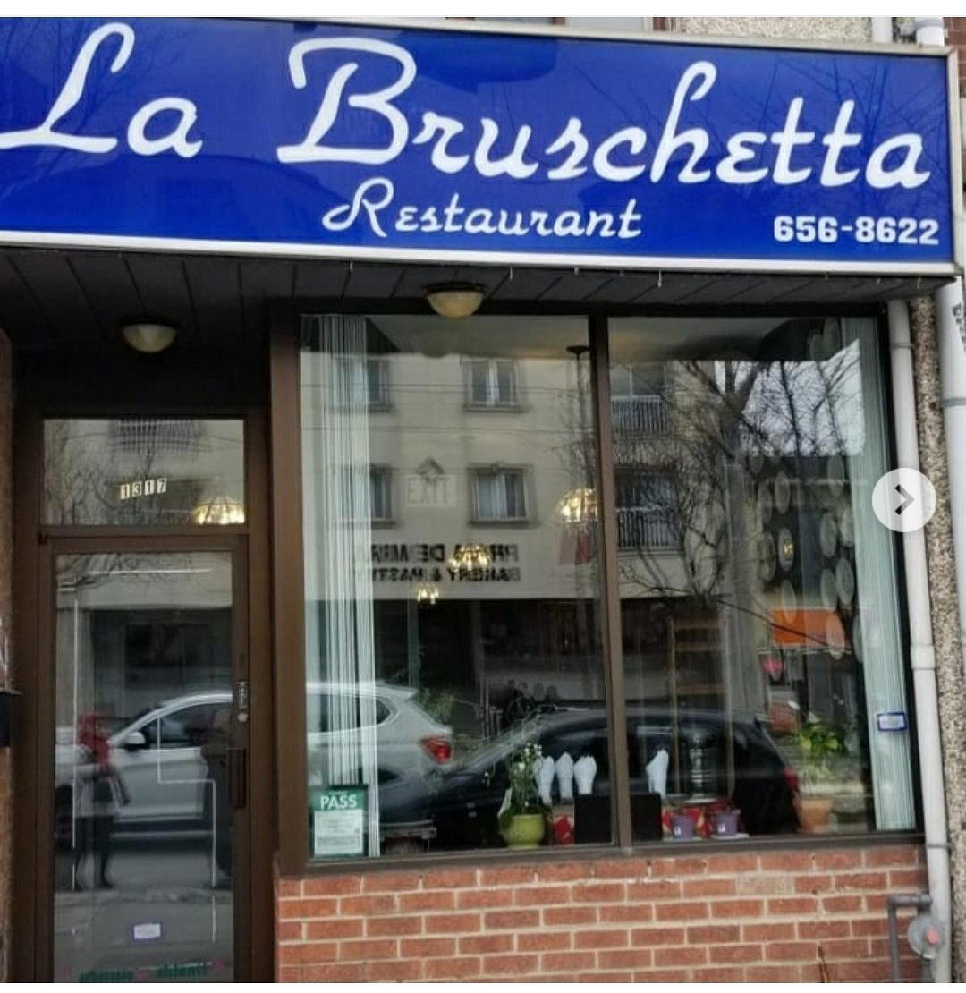 La Bruschetta restaurant in Toronto, Canada