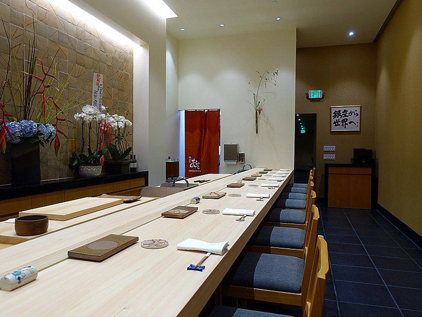 Sushi Kazuma restaurant in Osaka Shi, Japan