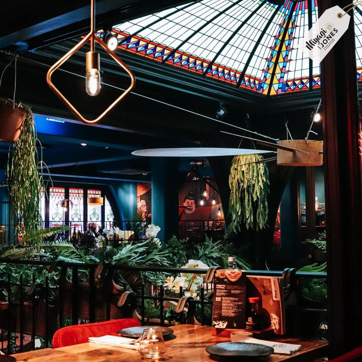 Miyagi and Jones restaurant in Utrecht, Netherlands