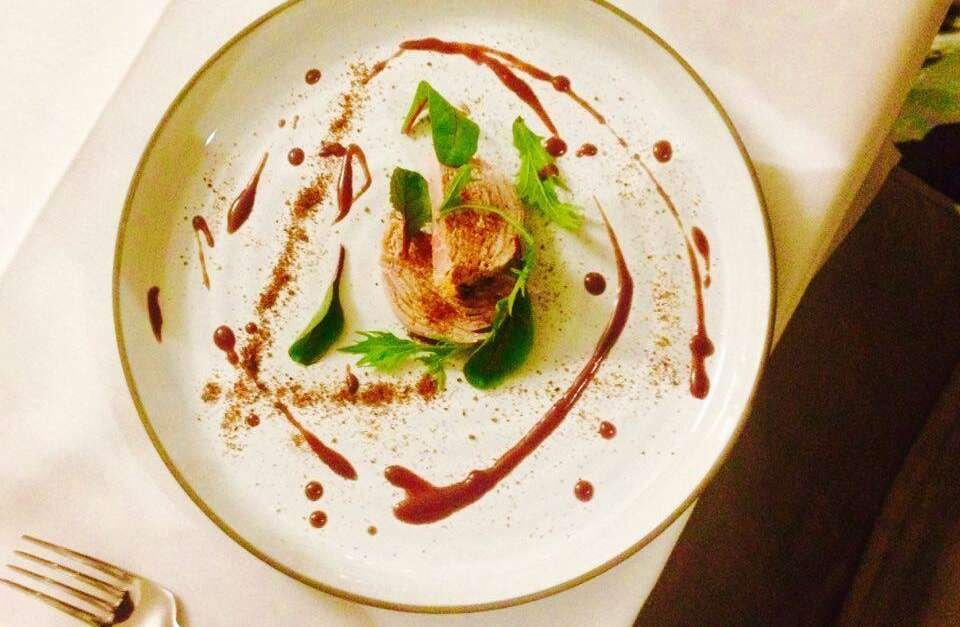 Pavillon Du Vieux Chateau restaurant in Modave, Belgium