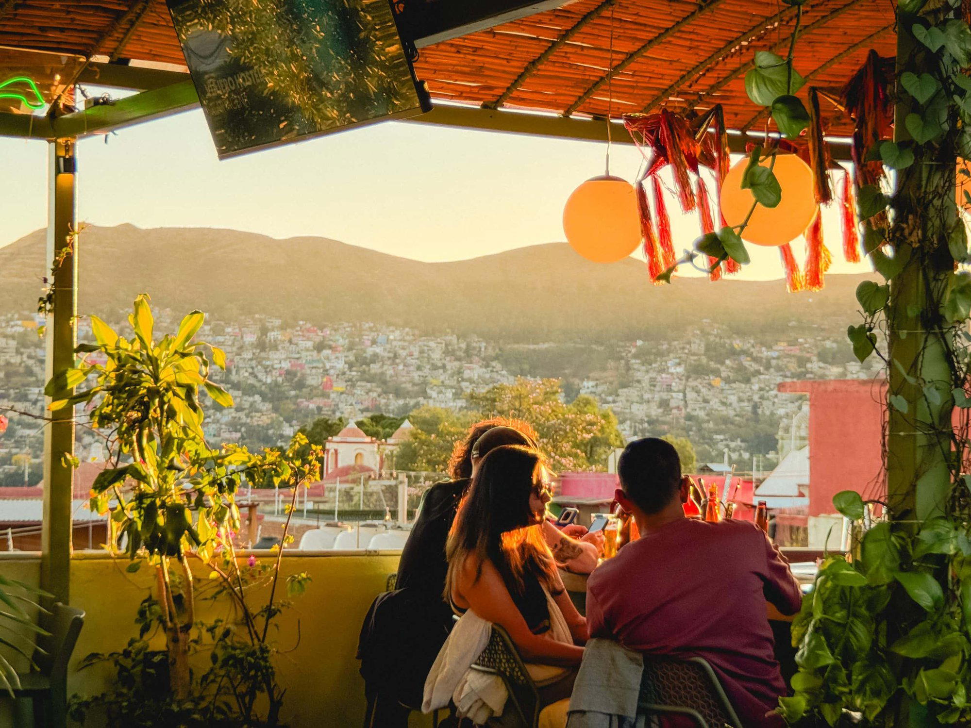 The Overlook restaurant in Oaxaca, Mexico