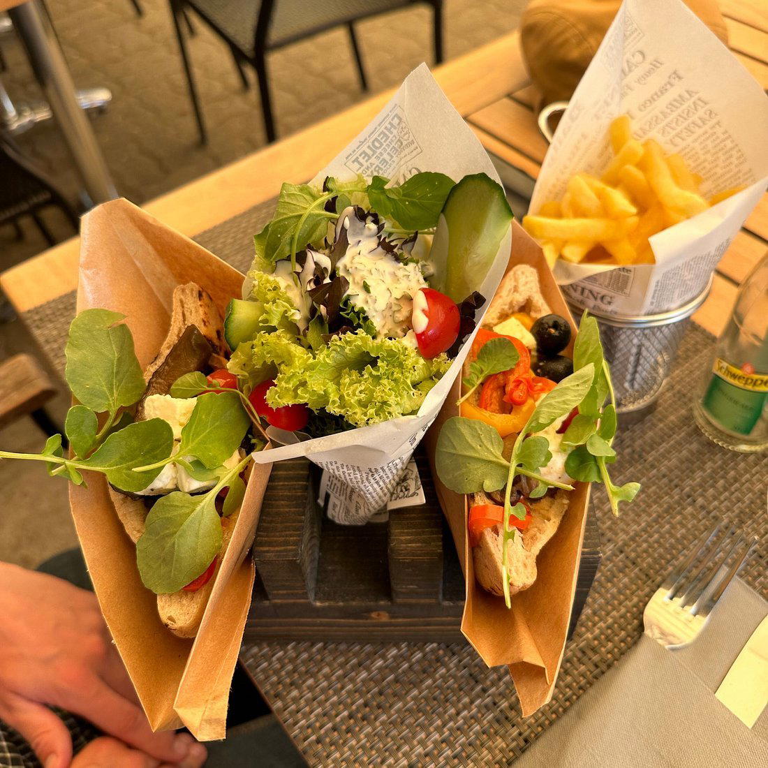 Park restaurant in Basel, Switzerland