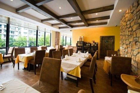 Da Marco restaurant in Shanghai, China