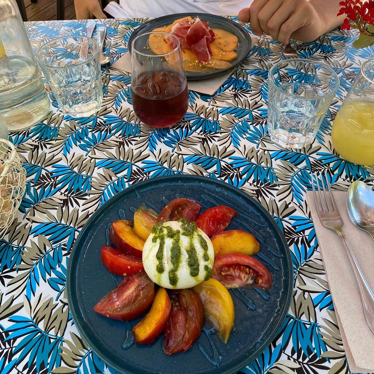 Le jardin d'Édouard restaurant in Bras, France