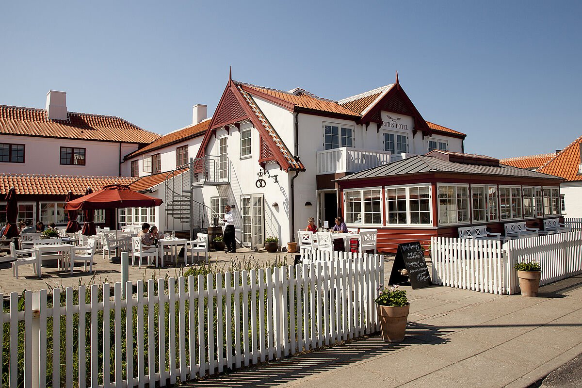 Ruths hotel restaurant in Skagen, Denmark