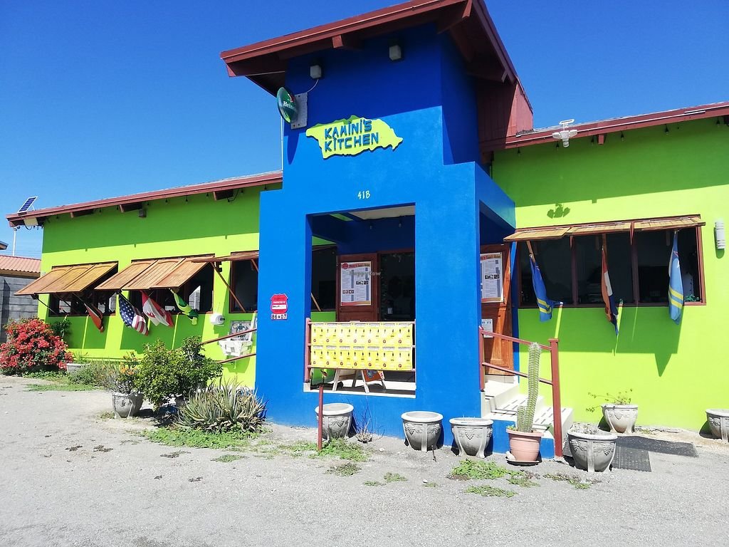 Kamini's Kitchen restaurant in San Nicolas, Aruba
