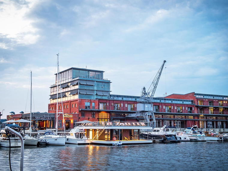The Newport Marina & Restaurant, Lübeck, Germany