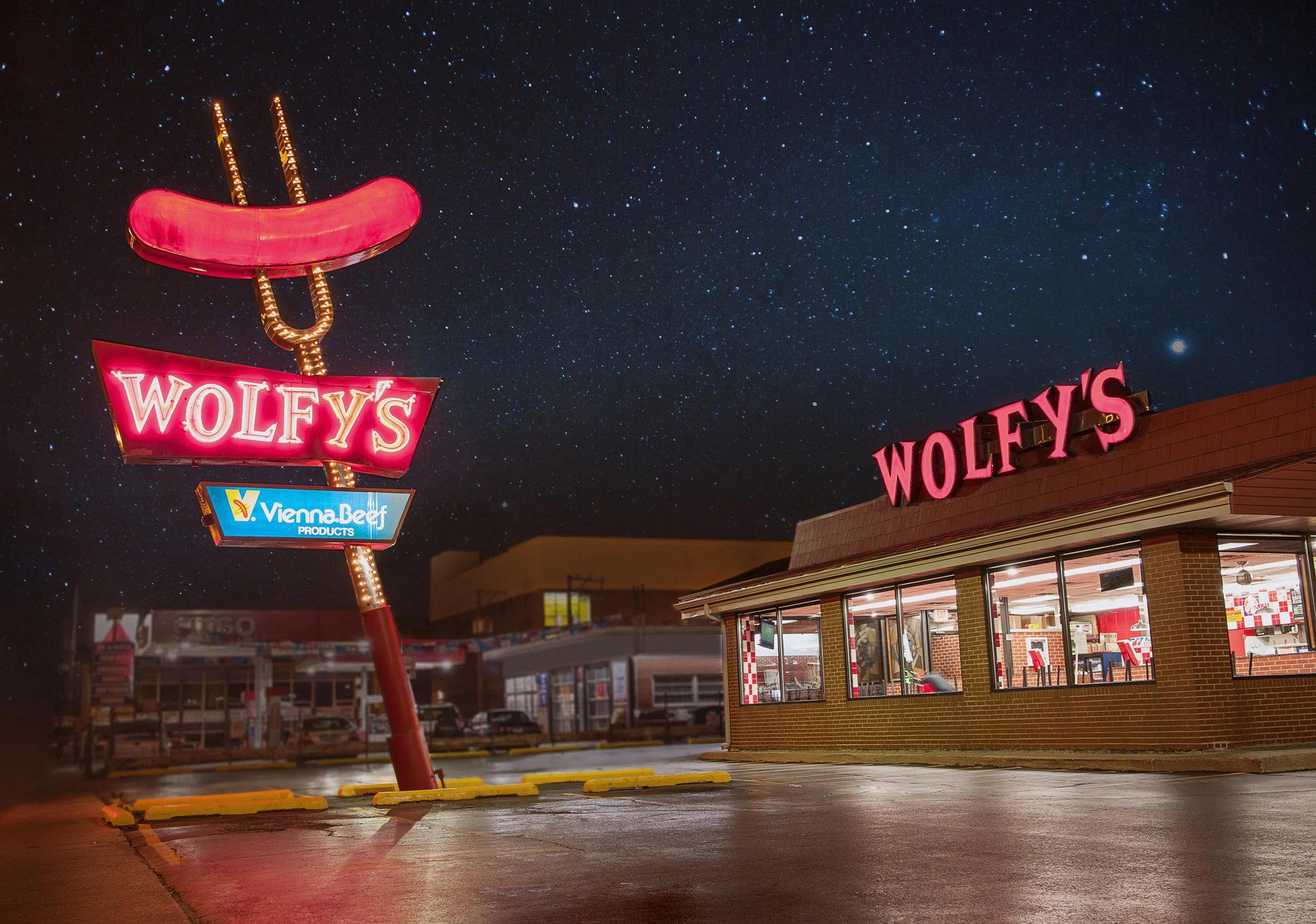 Wolfy's restaurant in Chicago, United States
