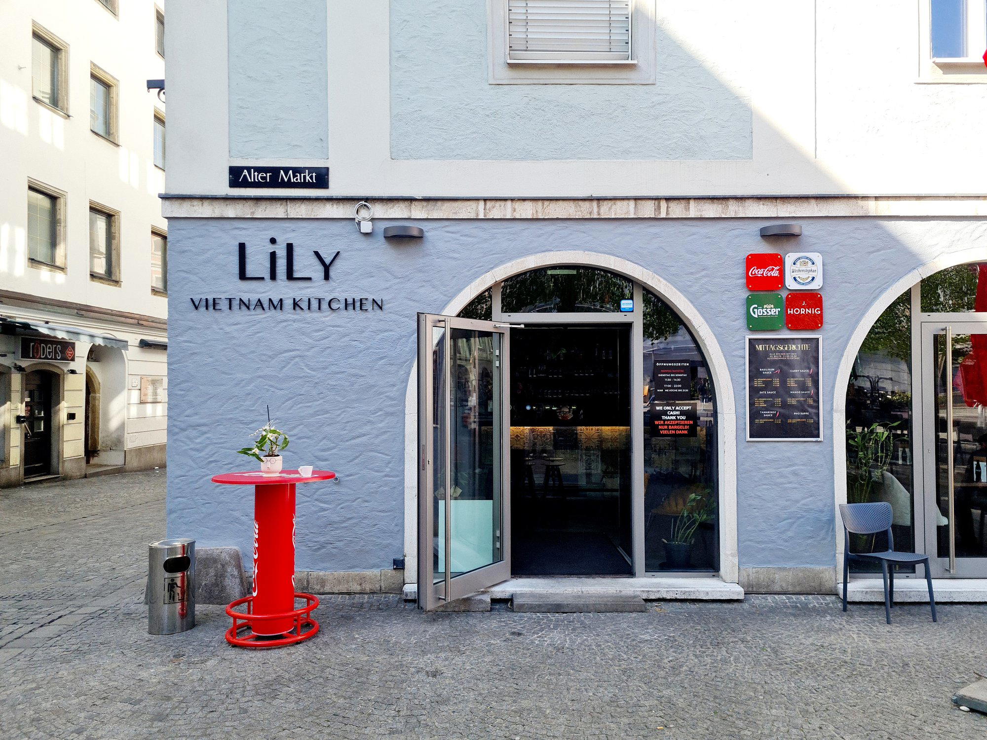 Lily's Kitchen restaurant in Linz, Austria