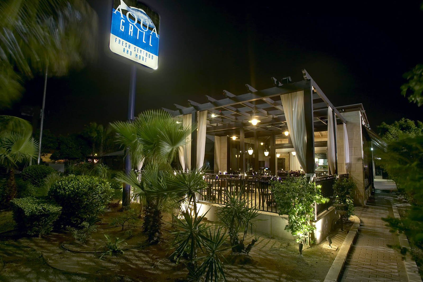 Aqua Grill restaurant in Noord, Aruba