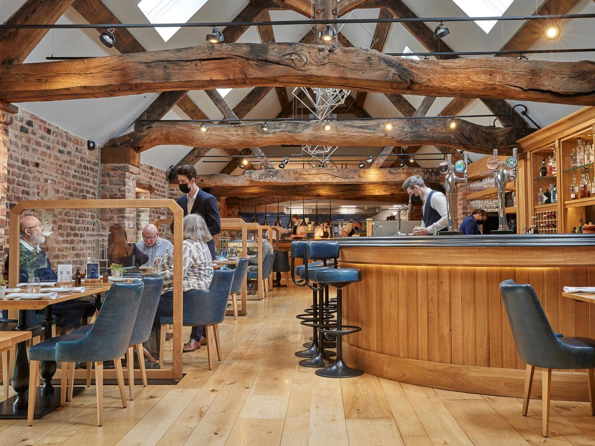 The Barn at Moor Hall restaurant in Aughton, United Kingdom
