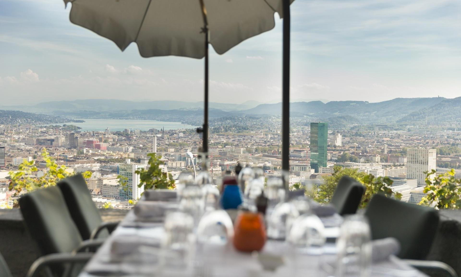 Die Waid restaurant in Zürich, Switzerland