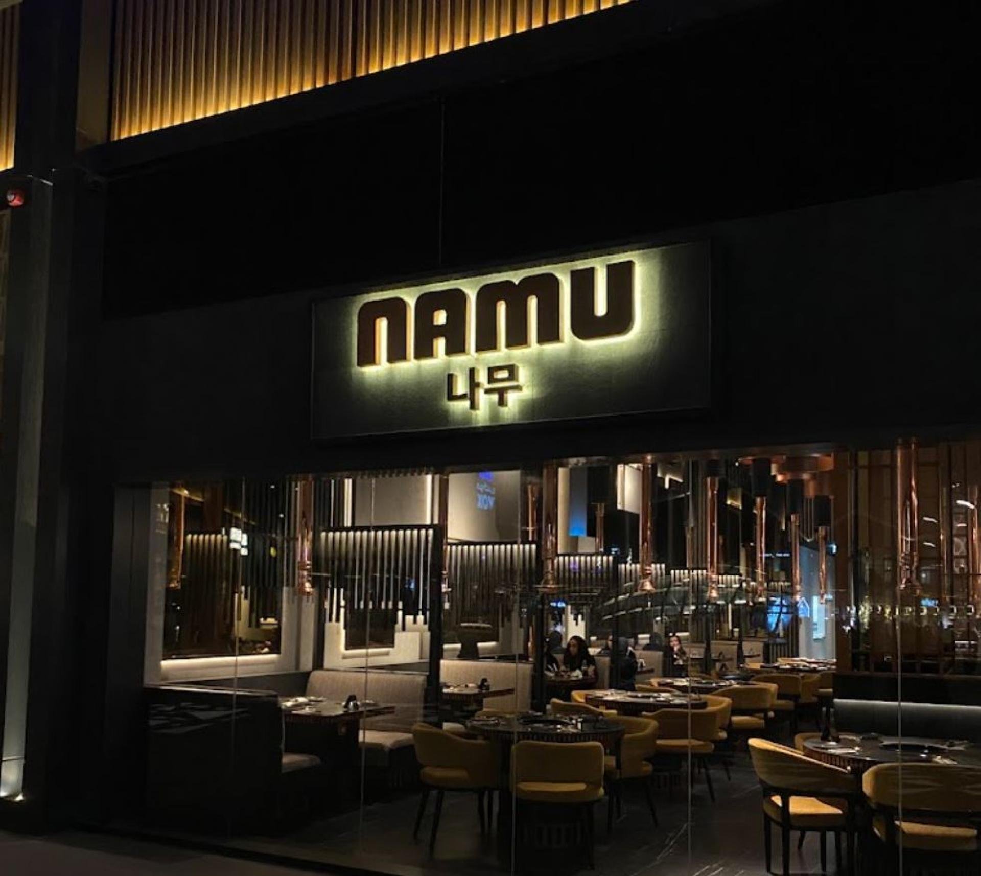 Namu restaurant in Riyadh, Saudi Arabia
