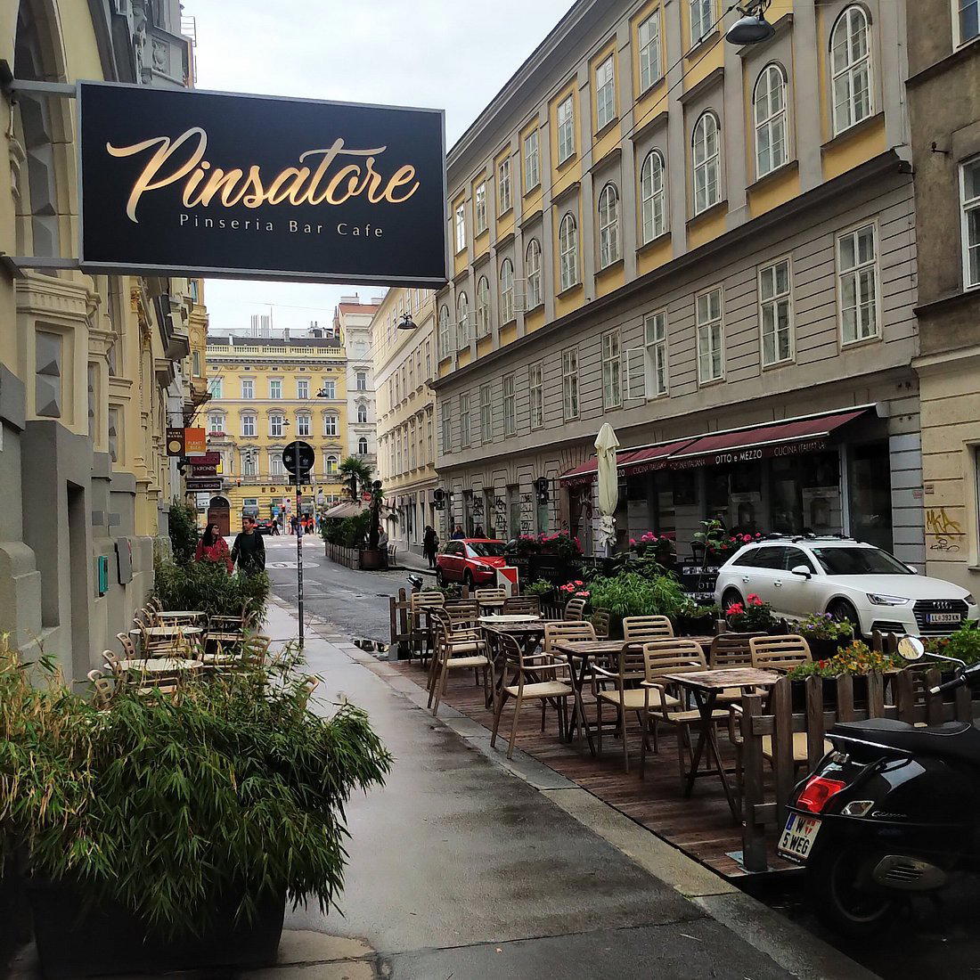 Pinsatore restaurant in Vienna, Austria