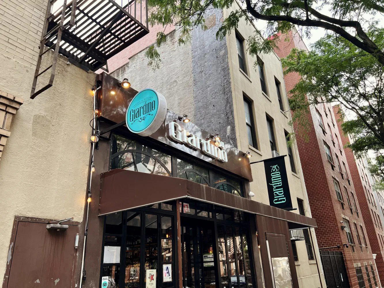 Giardino 54 restaurant in New York City, United States
