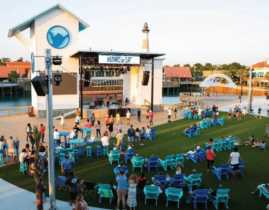 The Hangout restaurant in Myrtle Beach, United States