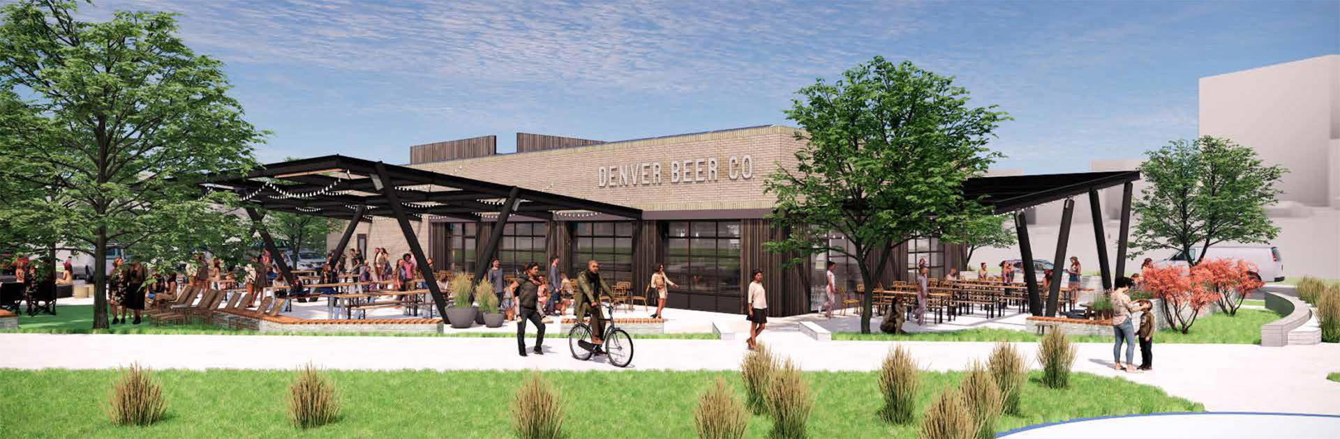 Denver Beer Co. Lowry restaurant in Denver, United States