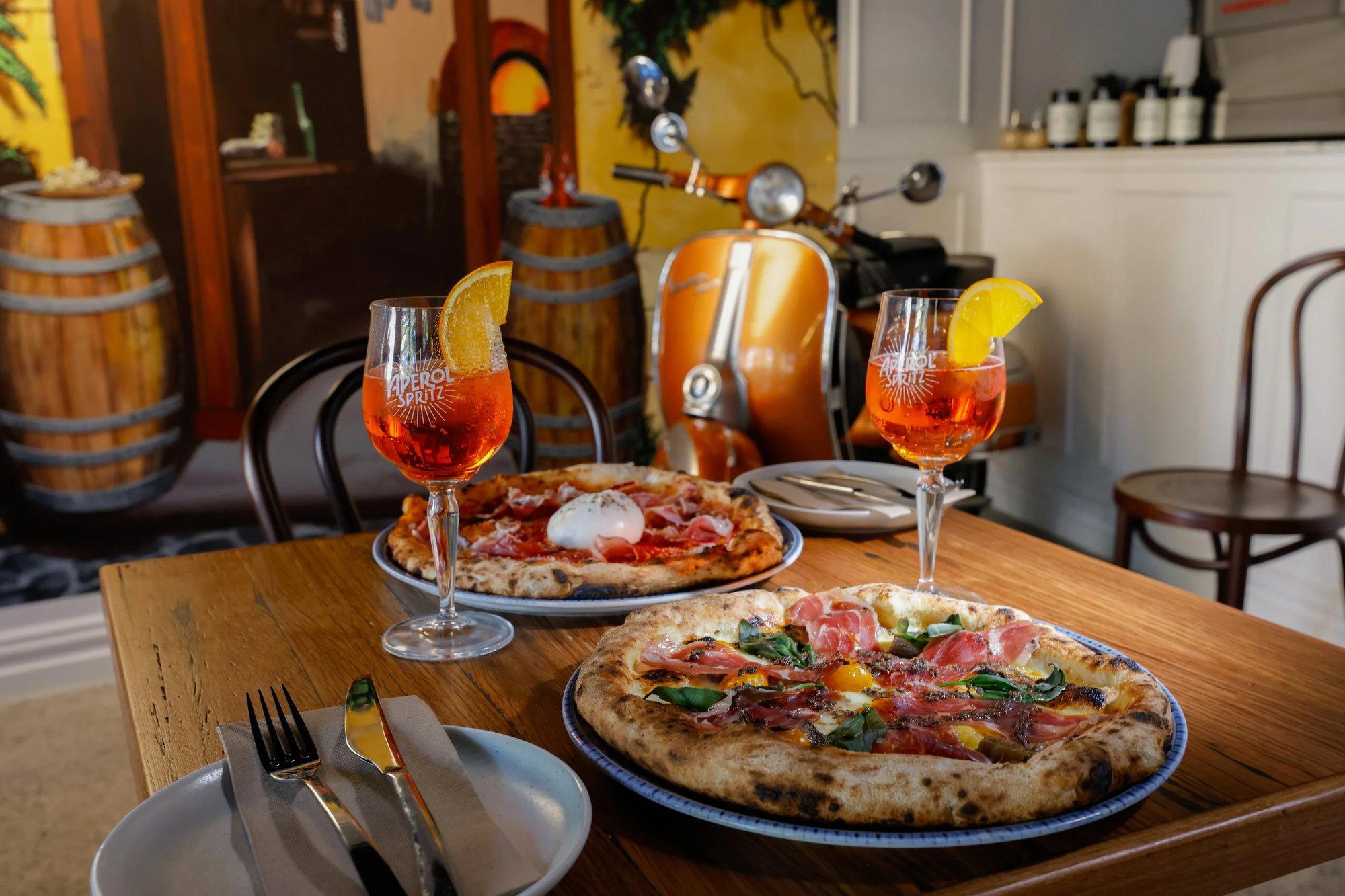 La Piazzetta restaurant in Sydney, Australia