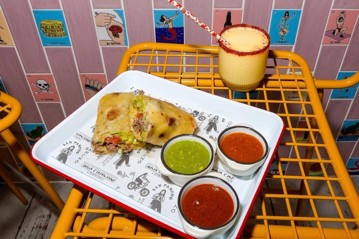 San Pancho Burritos restaurant in Takoma Park, United States