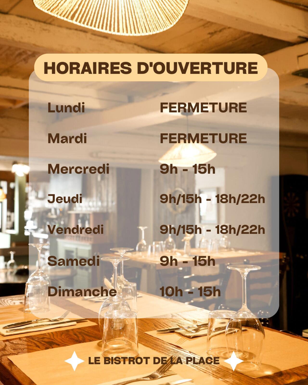 Le Bistrot de la place restaurant in Nieul Sur Mer, France