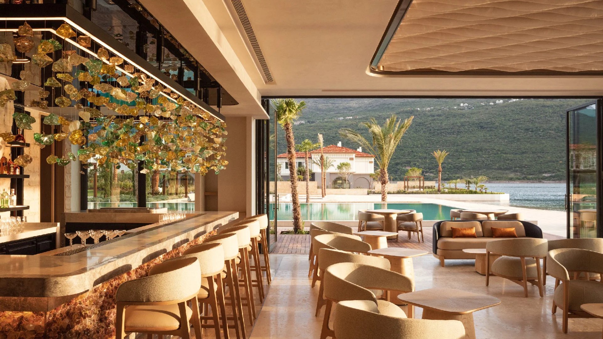 Sabia restaurant in Kumbor, Montenegro