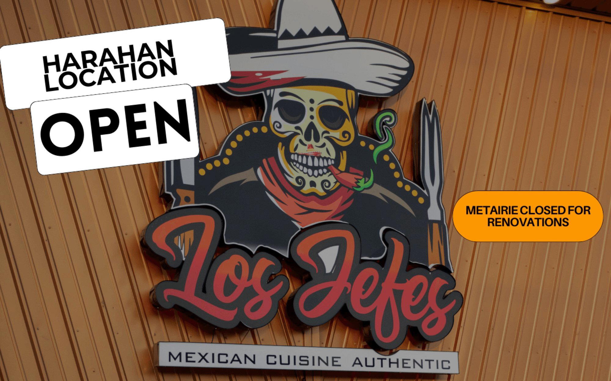 Los Jefes Grill restaurant in Metairie, United States