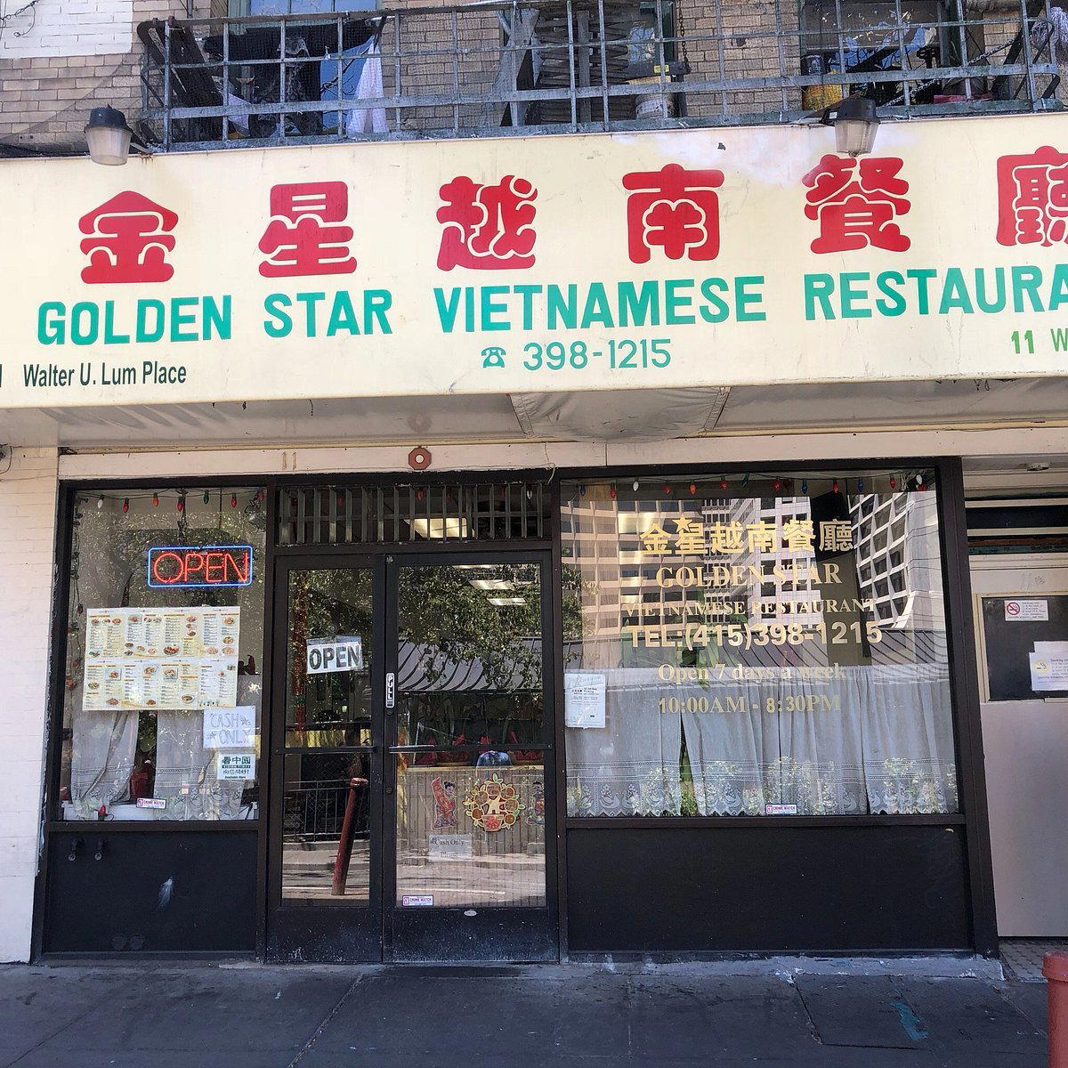 Golden Star Vietnamese Restaurant, San Francisco, United States