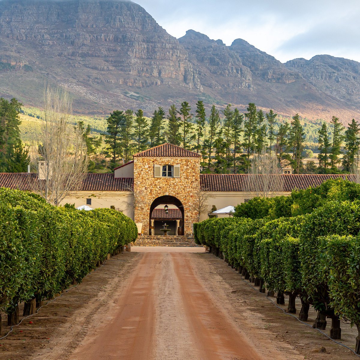 Waterford Estate restaurant in Stellenbosch