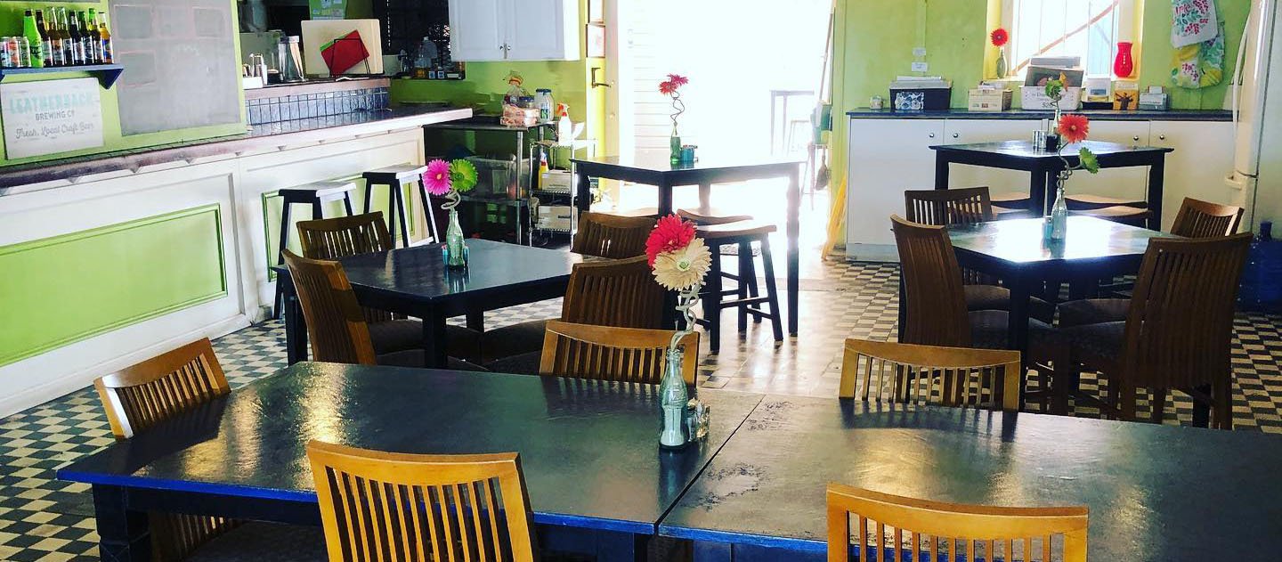 Polly's At the Pier Cafe restaurant in Frederiksted, Virgin Islands (US)