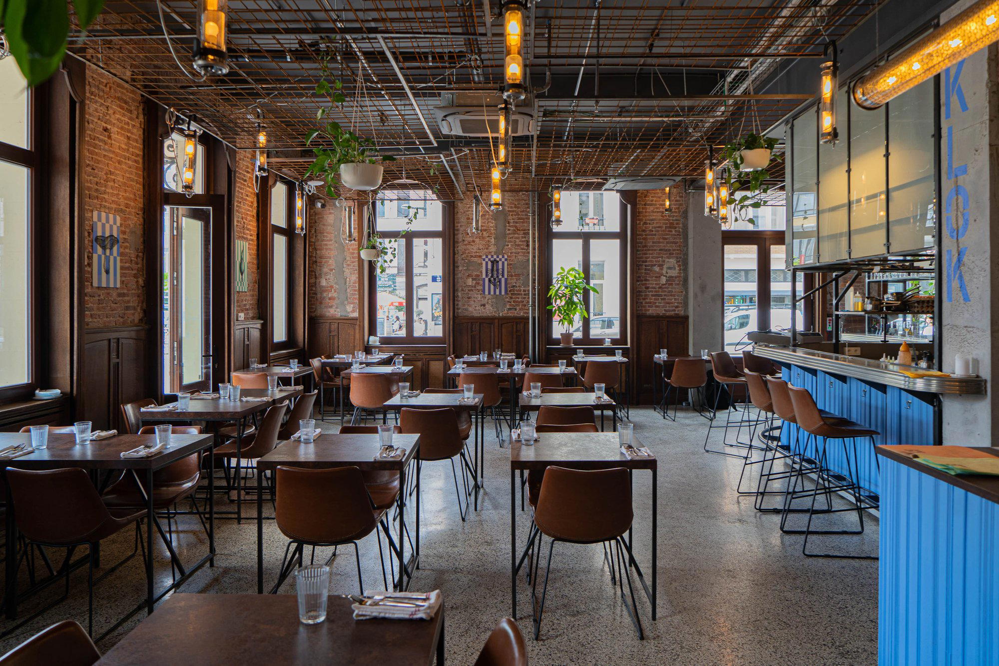 Klok restaurant in Brussels, Belgium
