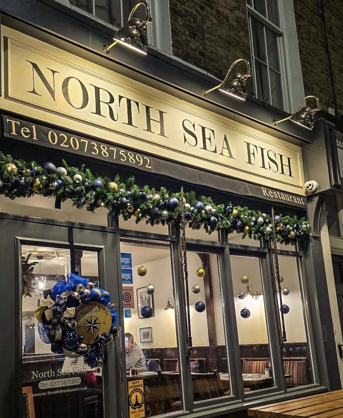 North Sea, Restaurant in London