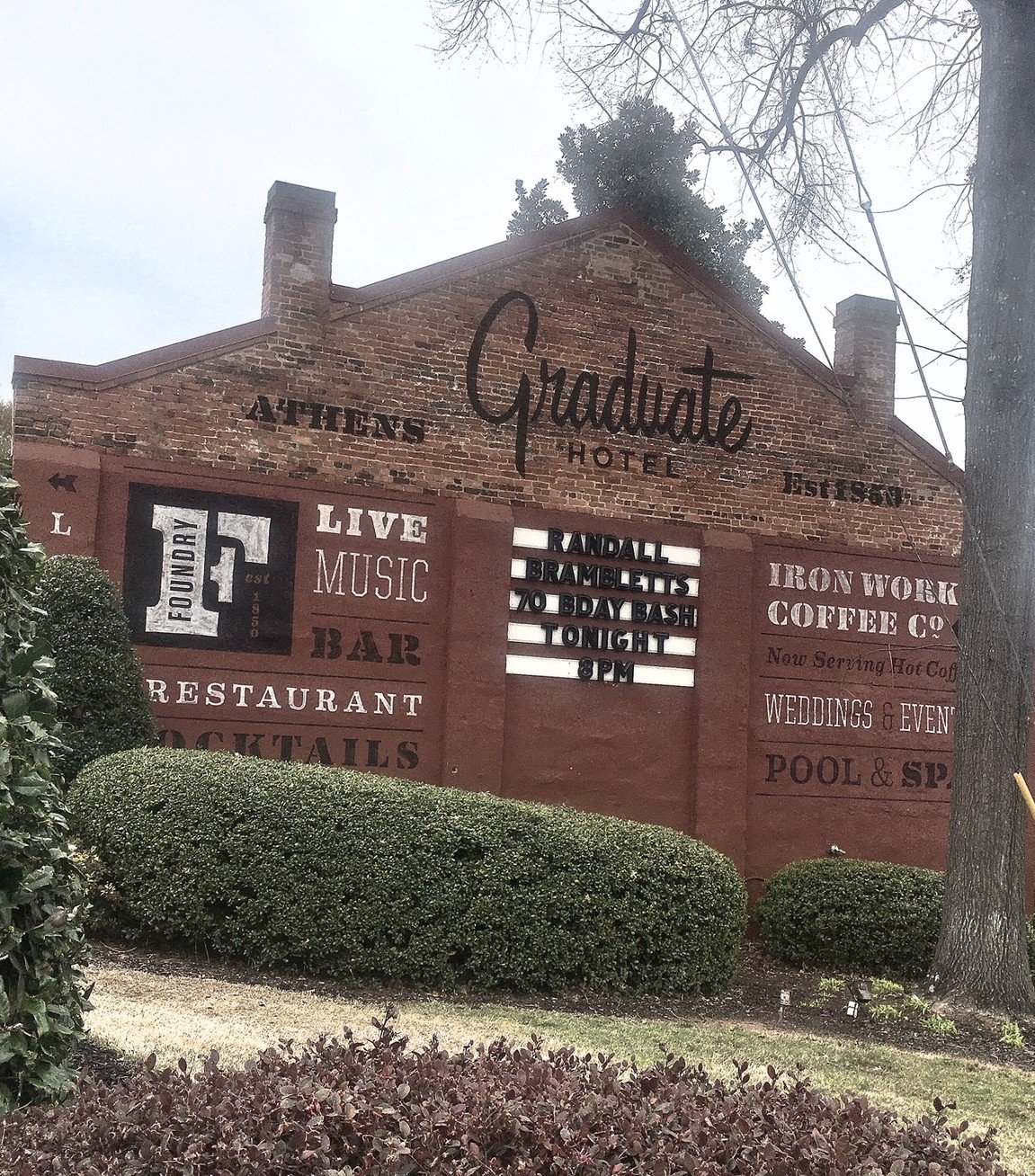 The Foundry restaurant in Athens Clarke County, United States
