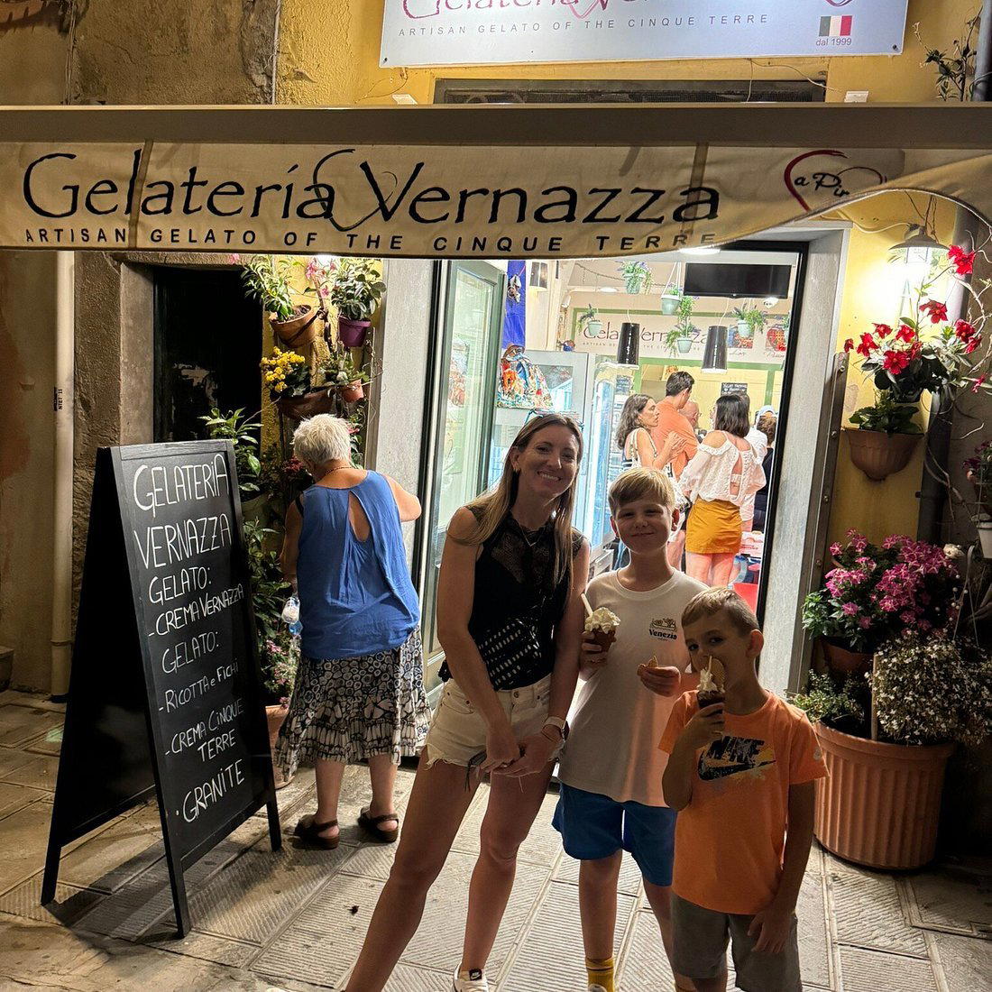 Gelateria Vernazza restaurant in Cinque Terre