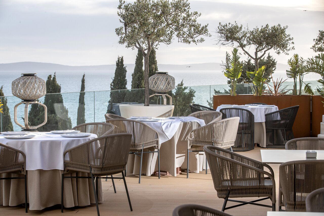 TRITON restaurant in Split, Croatia