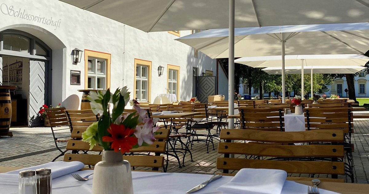 Schlosswirtschaft Schleissheim, Restaurant in Oberschlei Heim