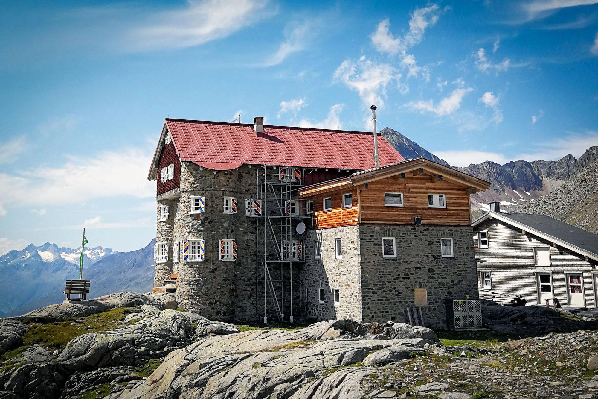 Siegerlandhütte restaurant in Sölden, Austria