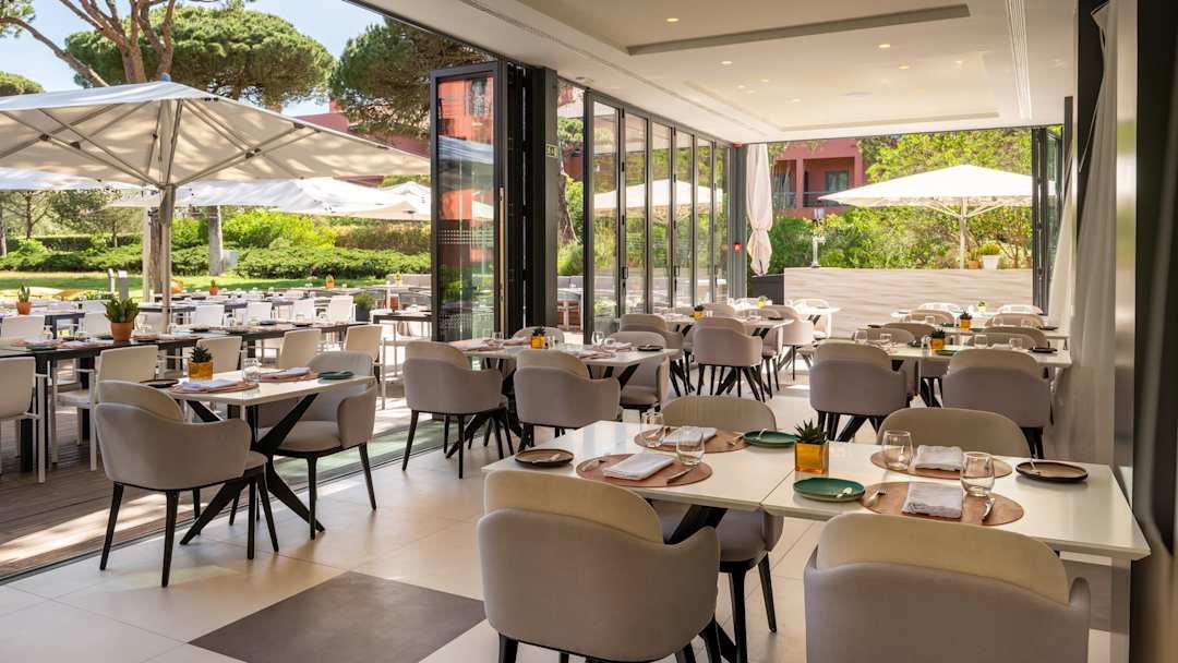 Glass Terrace restaurant in Cascais, Portugal