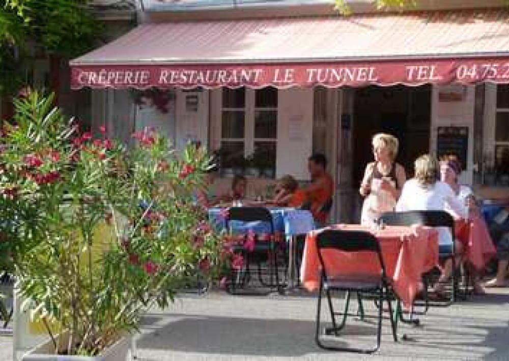 Le Tunnel restaurant in Saillans, France